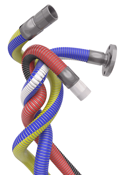 Industrial hoses set, durable hose products, and fittings in Whitby, ON